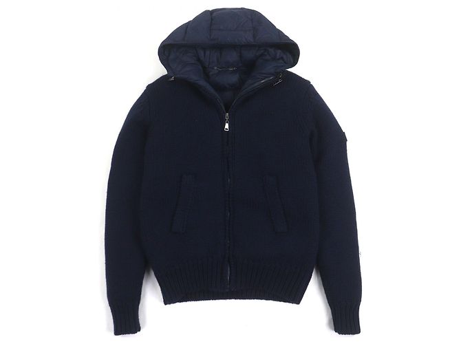 Dolce & Gabbana Dolce&Gabbana Wool Blouson Blue Navy blue