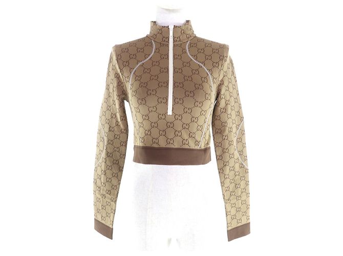 Top de nylon Gucci Marrom
