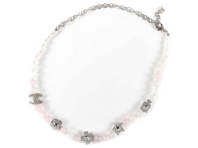 Collier Chanel Blanc