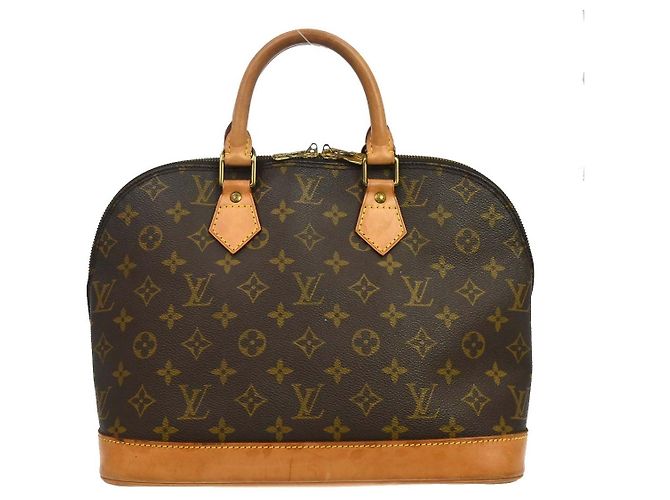 Louis Vuitton Alma Monogram PM Marrom