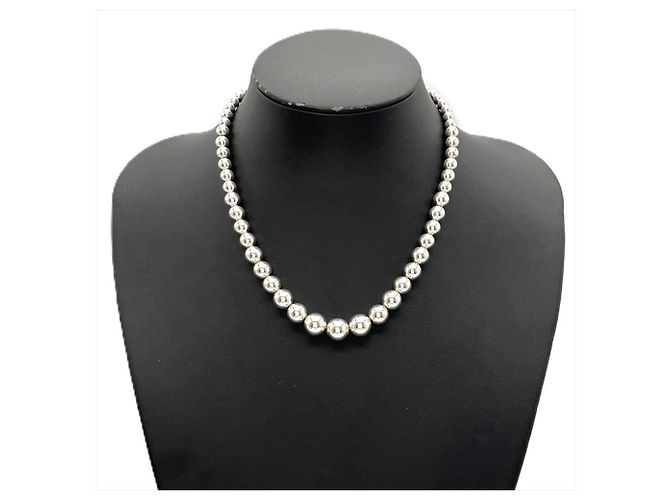 Collana Tiffany & Co. Hardware Graduated Ball Argento
