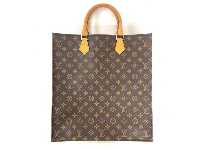 Louis Vuitton Sac Plat Handbag Marron