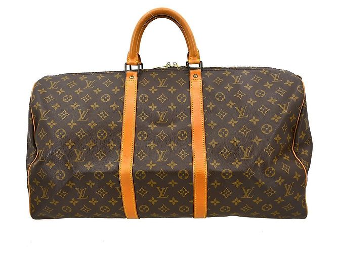 Louis Vuitton Keepall Monogram 55 Marrom