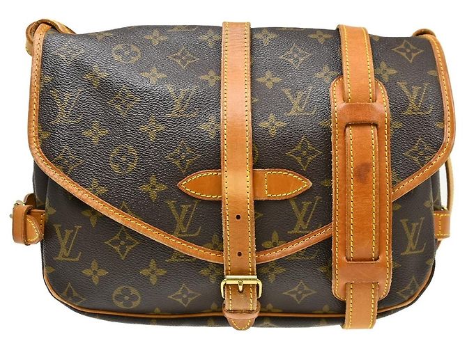 Louis Vuitton Saumur Monogram 30 Marron