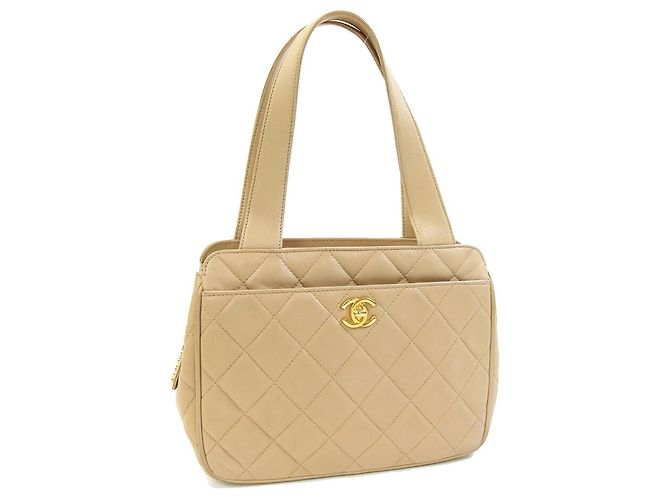 Sac à main vintage Chanel Beige