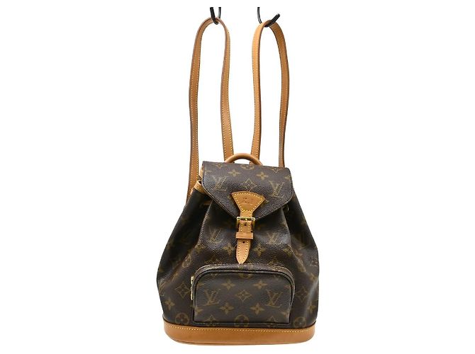 Louis Vuitton Vintage Montsouris Monogram Canvas PM