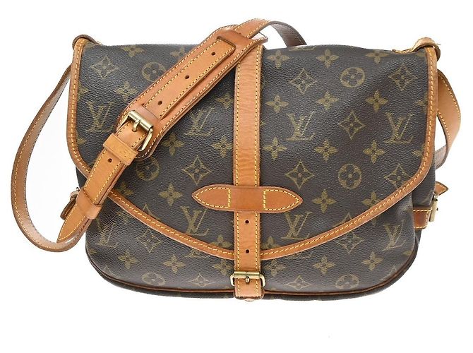 Louis Vuitton Saumur Monogram 30 Marrom