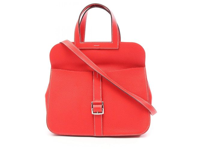 Hermès Hermes Alzan 31 2-Way Handtasche Rot