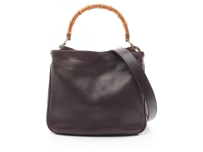 Bolsa Gucci Bamboo 2-Way Marrom