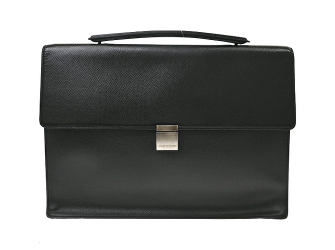 Louis Vuitton Porte-Documents Angara Taiga Leather Noir