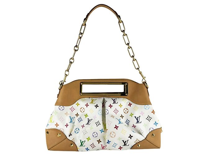 Louis Vuitton Monogram Multicolore Shoulder Bag White