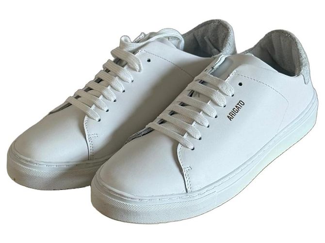 Axel Arigato White Leather Sneakers Size 41 