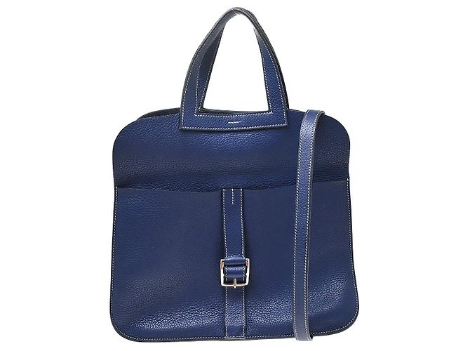 Hermès Hermes Halzan Clémence 31 Bleu