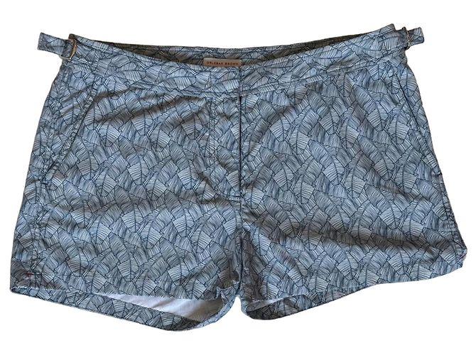 Autre Marque Badehose für Herren Orlebar Brown Weiß Blau