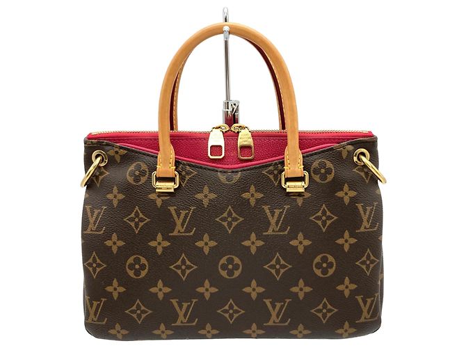 Louis Vuitton Pallas BB Handtasche Rot Fuschia