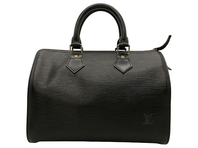 Sac à main Louis Vuitton Speedy 25 Noir