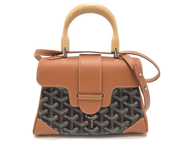 Goyard Saigon Mini Soft Bag Braun Schwarz