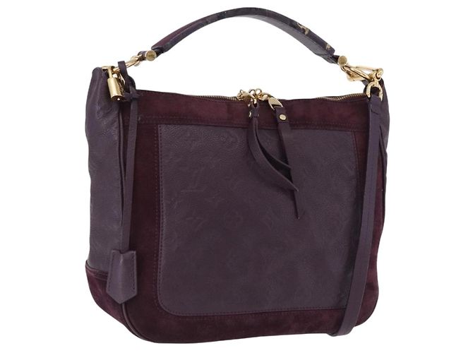 Bolsa LOUIS VUITTON Monogram Empreinte Audacieuse PM 2way Orb M40583 Auth 195179