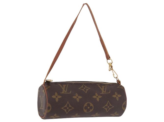 Pochette LOUIS VUITTON Monogram Papillon LV Auth 196376 Monogramma
