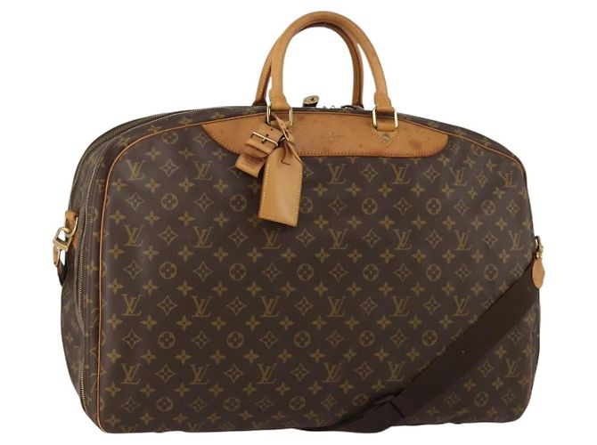 LOUIS VUITTON Monogram Alize 2 Posh Boston Bag 2way M41392 LV Auth ki6715 Monograma