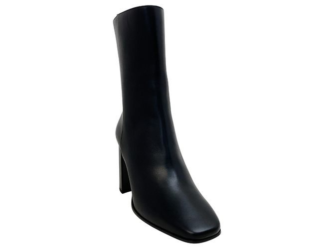 Botines Loren AB 85 de piel negra Jimmy Choo Negro