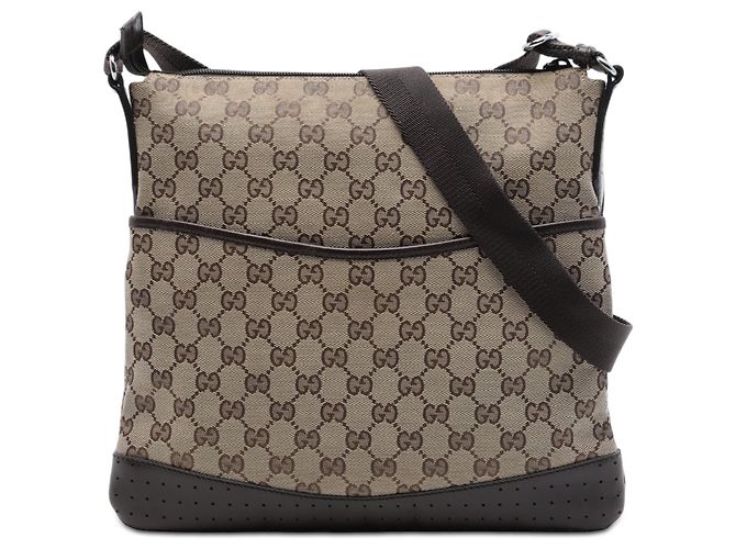 Borsa a tracolla Gucci GG Canvas Beige