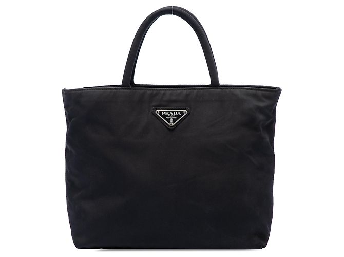 Borsa a mano Prada Tessuto nera Nero