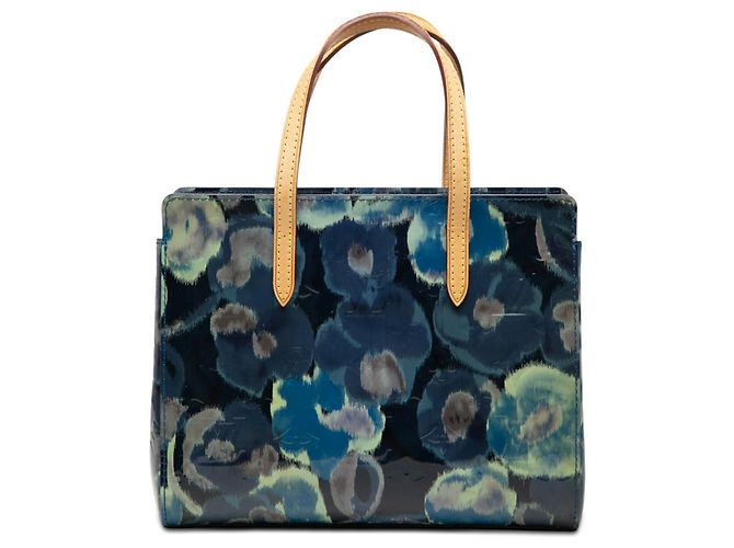 Borsa Louis Vuitton Monogram Vernis Ikat Catalina BB Blu