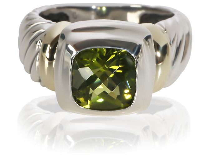 Anello Noblesse David Yurman in argento sterling e peridoto