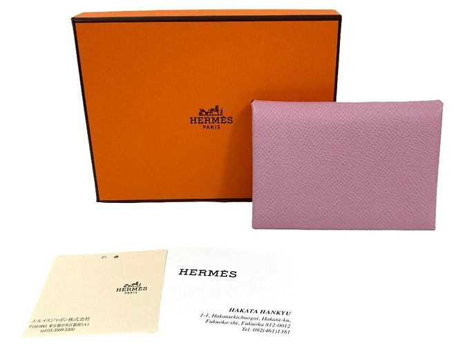 Hermès HERMES Calvi Duo Veau Epsom Visitenkartenetui