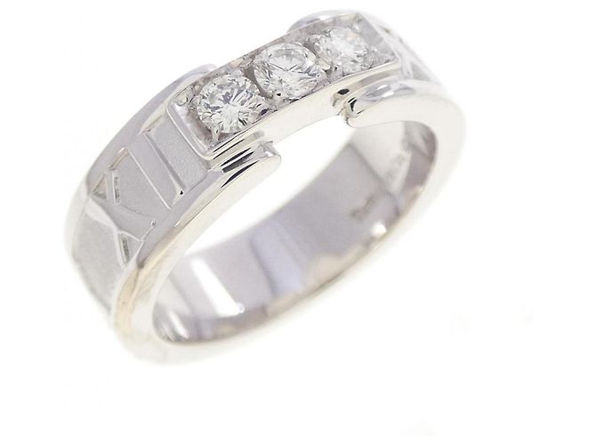 Tiffany & Co Anillo Tiffany Atlas Band en oro blanco 18K