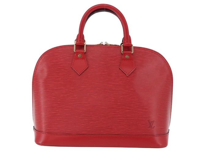 Louis Vuitton Alma Epi Leather PM Rouge