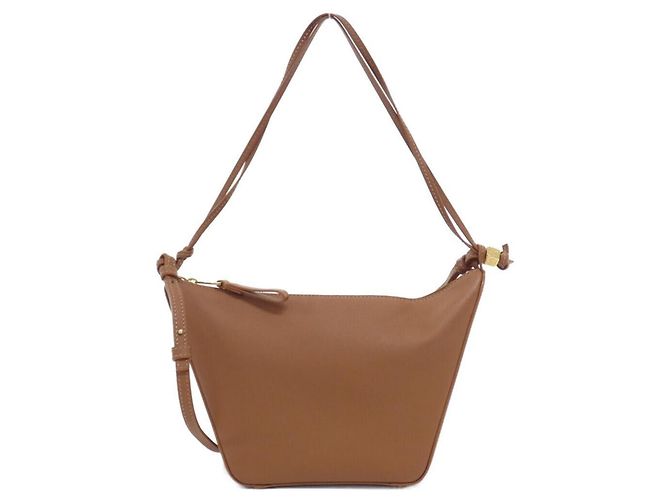 Bolsa Loewe Hammock Hobo Mini Marrom