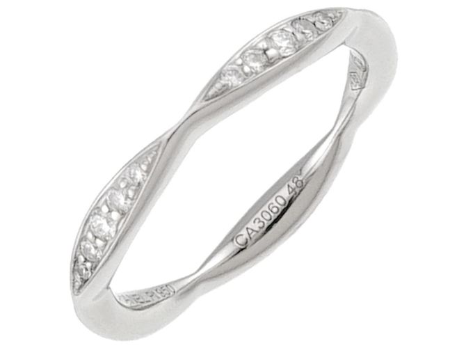 Chanel Camélia Bandring aus Platin