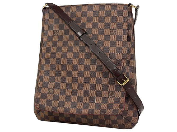 Sac à épaule Louis Vuitton Musette Marron