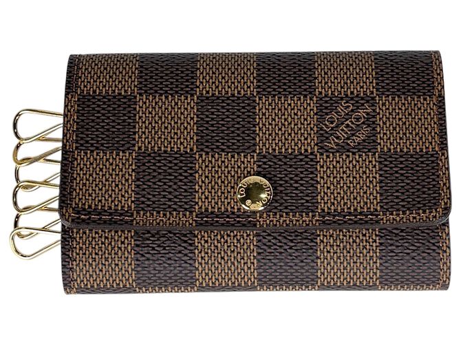 Louis Vuitton Multicles 6 Key Case Holder Brown