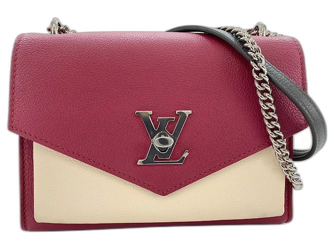 Borsa a tracolla Louis Vuitton MyLockme BB Rosso Bordò