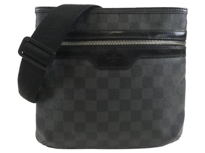 Bolsa de Ombro Louis Vuitton Damier Graphite Damier ebene