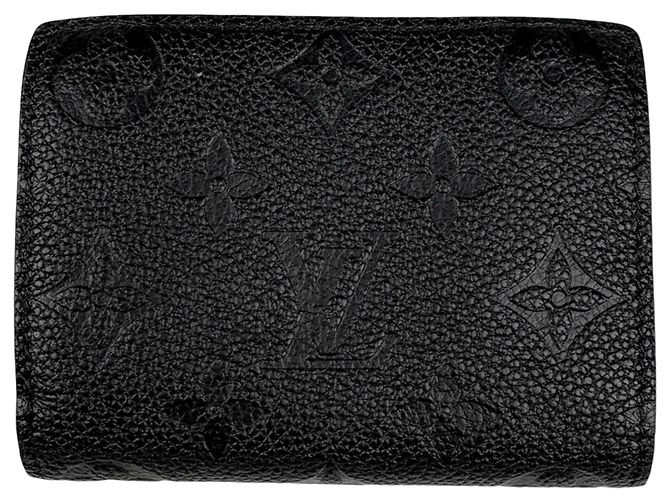 Louis Vuitton Portefeuille Claire Bi-fold Wallet Black
