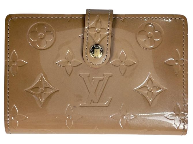 Cartera bi-fold Louis Vuitton en Noisette Beige Avellana