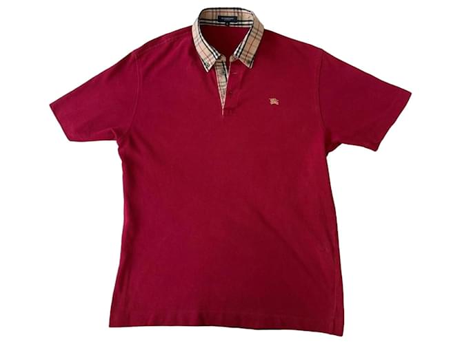 Burberry Berrysty Polo Shirt Red 
