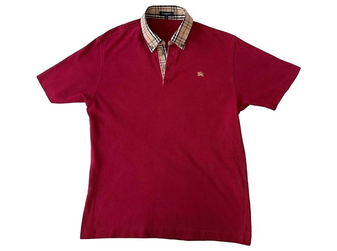 Polo Burberry Berrysty Rosso 