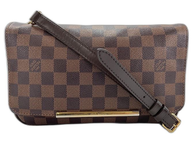 Bolsa de Ombro Louis Vuitton Hoxton PM Marrom