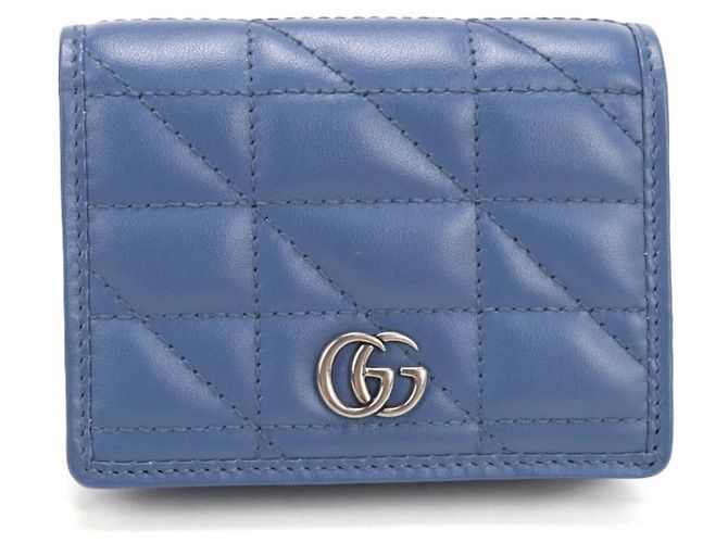 Gucci Bi-Fold Wallet in Blue