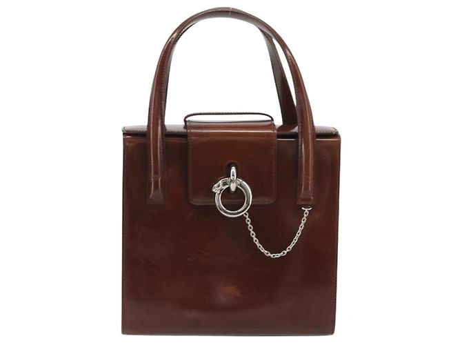 Cartier Panthère Leather Marrone