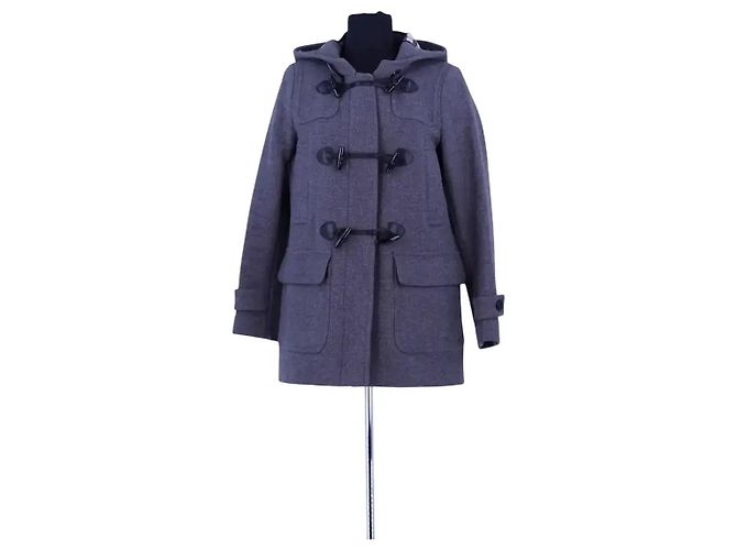 Burberry Grey Duffle coat