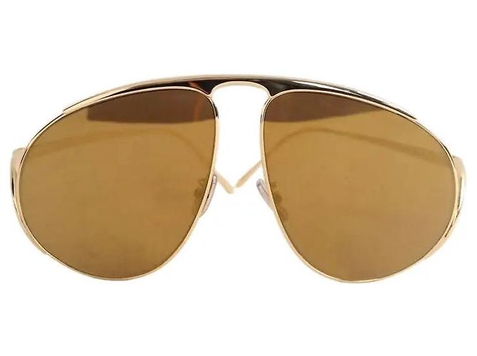 Loewe Gafas de sol doradas Dorado