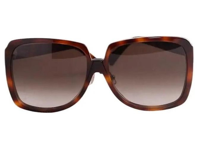 Gafas de sol Céline marrones de plástico Castaño