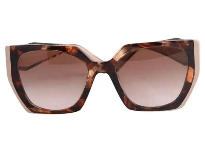 Gafas de sol Prada marrones de plástico Castaño 