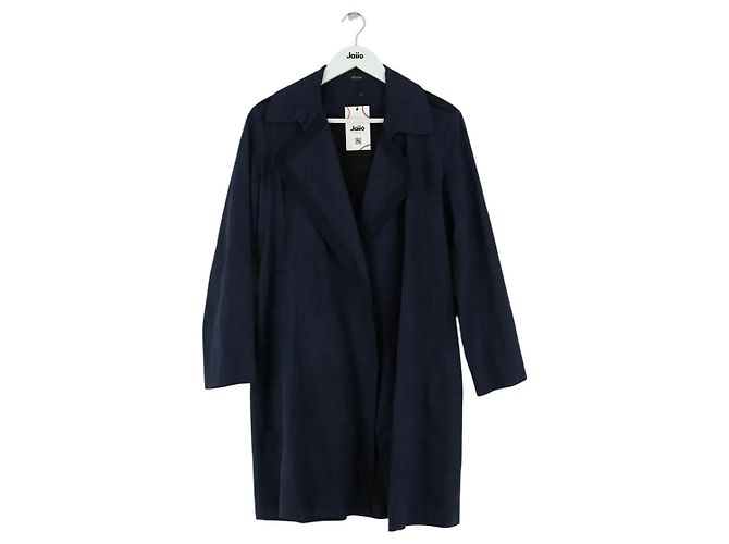 Cappotto Joseph in cotone blu 